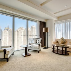 Furnished 3 Bedroom Hotel Apartment in The Address Dubai Marina Residences