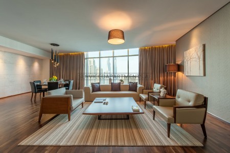 Furnished 4 Bedroom Hotel Apartment in Intercontinental Dubai Marina
