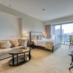 Furnished Studio Hotel Apartment in The Address Dubai Marina Residences