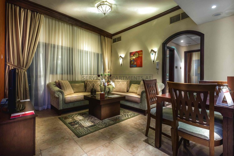 Furnished 1 Bedroom Hotel Apartment in First Central Hotel Suites