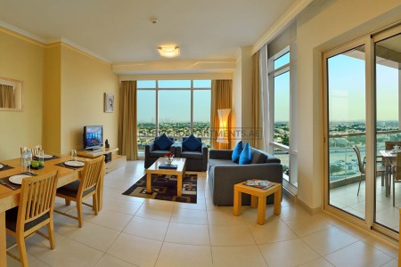 Furnished 1 Bedroom Hotel Apartment in Oaka Liwa Heights Hotel Apartment