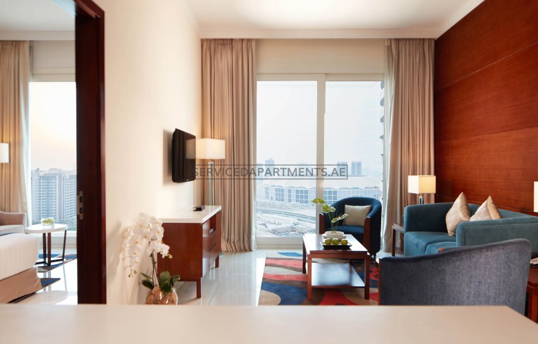 Furnished 2 Bedroom Hotel Apartment in Treppan Hotel & Suites by Fakhruddin