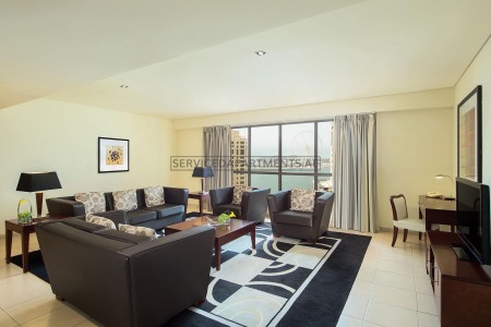 Furnished 4 Bedroom Hotel Apartment in Delta Hotels by Marriott Jumeirah Beach