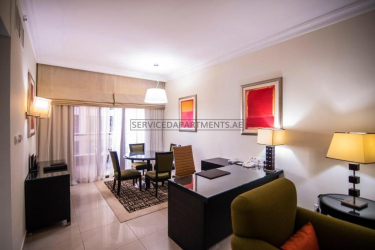 Furnished 1 Bedroom Hotel Apartment in Mercure Dubai