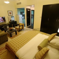 Furnished Studio Hotel Apartment in Gulf Oasis Hotel Apartments