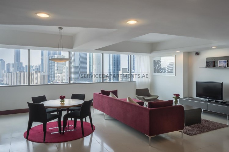 Furnished 2 Bedroom Hotel Apartment in Sheikh Zayed Road