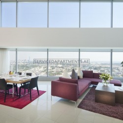 Furnished 3 Bedroom Hotel Apartment in Sheikh Zayed Road