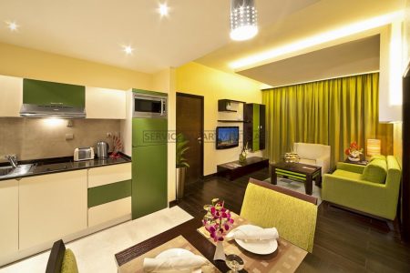Furnished 1-Bedroom Hotel Apartment in Marina View Deluxe Hotel Apartment