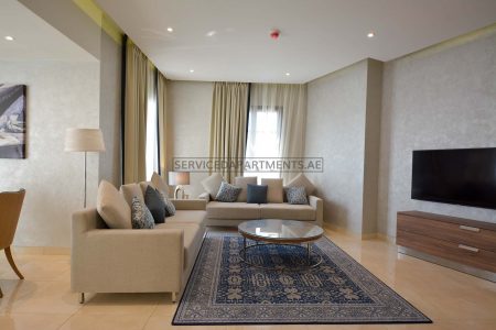 Furnished 1-Bedroom Hotel Apartment in The Suha Park