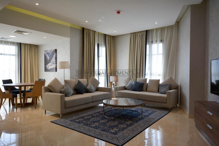 Furnished 1-Bedroom Hotel Apartment in The Suha Park