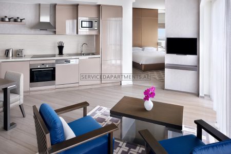 Furnished Studio Hotel Apartment in Hyatt Regency Dubai Creek Heights