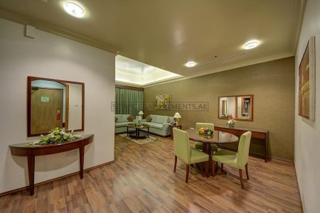 Furnished 1-Bedroom Hotel Apartment in Al Khoory Hotel Apartments