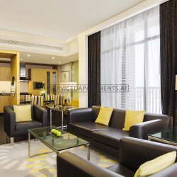 Furnished 1-Bedroom Hotel Apartment in Hala Arjaan by Rotana