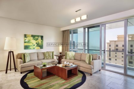 Furnished 3-Bedrooms Hotel Apartment in JA Oasis Beach Tower