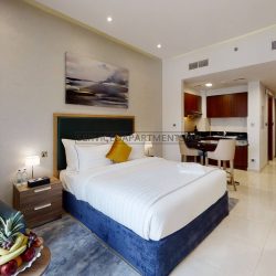 Furnished Studio Hotel Apartment in The Suha Creek