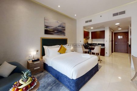 Furnished Studio Hotel Apartment in The Suha Creek