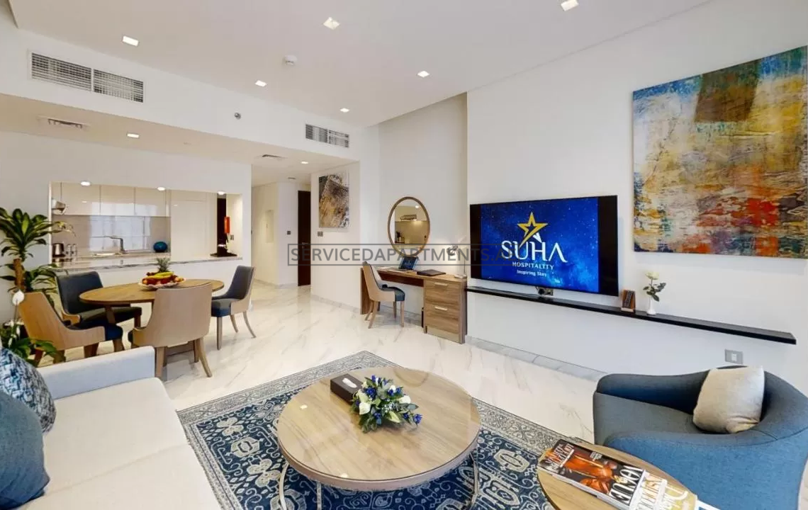 Furnished 1-Bedroom Hotel Apartment in Suha Mina Rashid Hotel Apartments