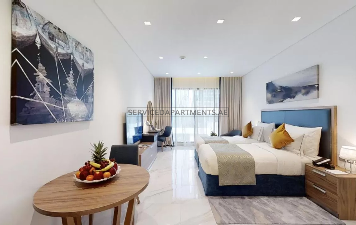 Furnished Studio Hotel Apartment in Suha Mina Rashid Hotel Apartments