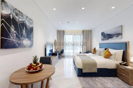 Furnished Studio Hotel Apartment in Suha Mina Rashid Hotel Apartments