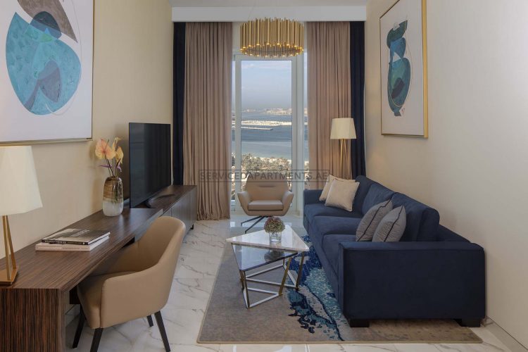 Furnished 1-Bedroom Hotel Apartment in Avani Palm View Dubai Hotel & Suites