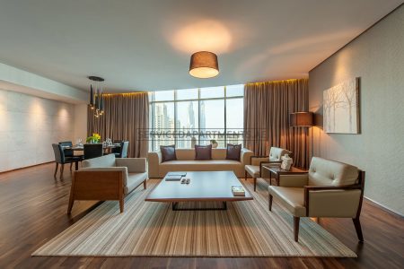 Furnished 4-Bedrooms+ Hotel Apartment in Intercontinental Dubai Marina