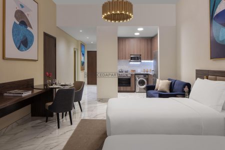 Furnished Studio Hotel Apartment in Avani Palm View Dubai Hotel & Suites