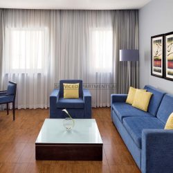 Furnished 1-Bedroom Hotel Apartment in Movenpick Hotel & Apartments