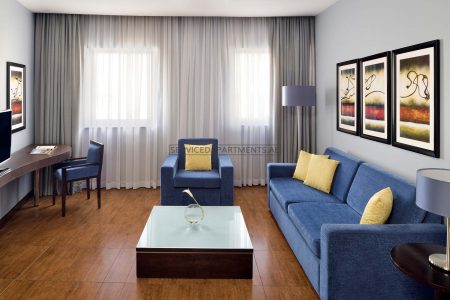 Furnished 1-Bedroom Hotel Apartment in Movenpick Hotel & Apartments