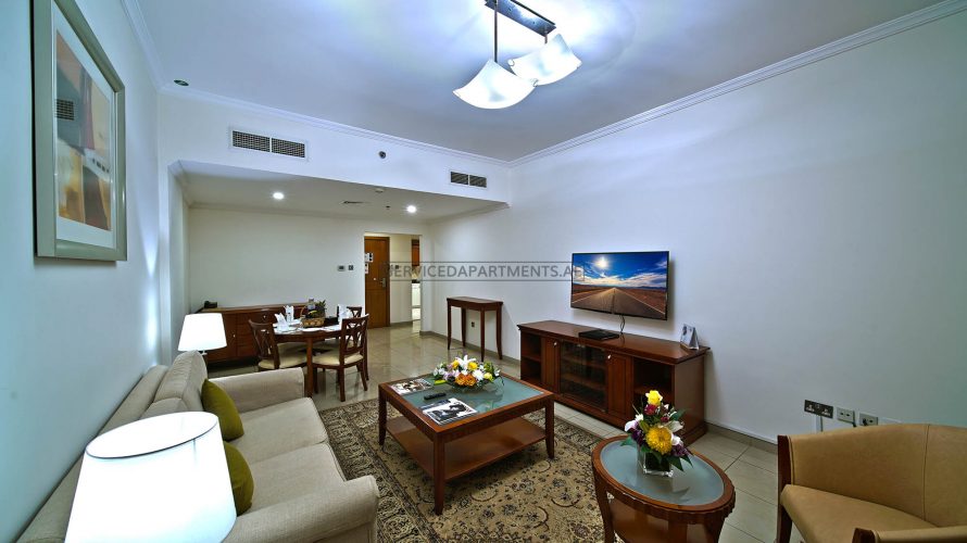 Furnished 1-Bedroom Hotel Apartment in Rose Garden Hotel Apartment