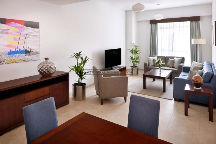 Furnished 2-Bedrooms Hotel Apartment in Movenpick Hotel & Apartments