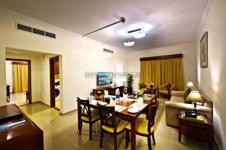 Furnished 2-Bedrooms Hotel Apartment in Rose Garden Hotel Apartment