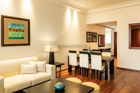 Furnished 1-Bedroom Hotel Apartment in Grosvenor House Dubai