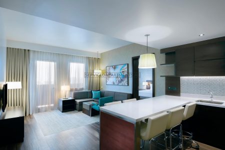 Furnished 1-Bedroom Hotel Apartment in Hyatt Place Dubai Wasl District Residences