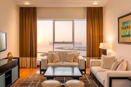 Furnished 2-Bedrooms Hotel Apartment in Grosvenor House Dubai