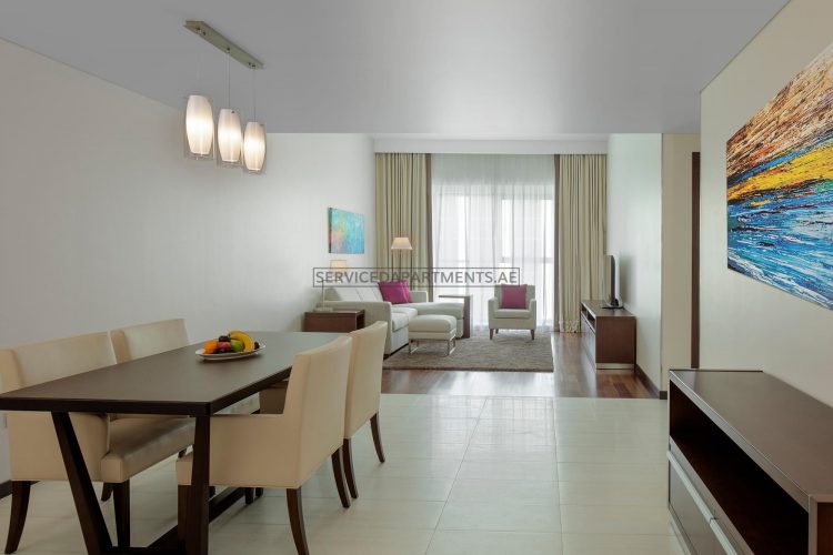 Furnished 2-Bedrooms Hotel Apartment in Hyatt Place Dubai Jumeirah Residences