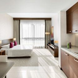 Furnished Studio Hotel Apartment in Hyatt Place Dubai Al Rigga Residences