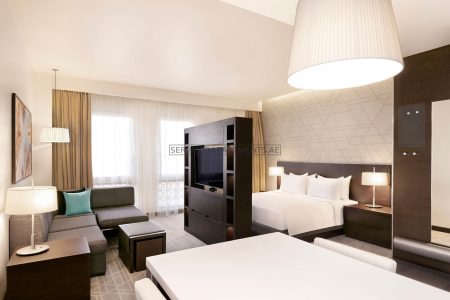 Furnished Studio Hotel Apartment in Hyatt Place Dubai Wasl District Residences