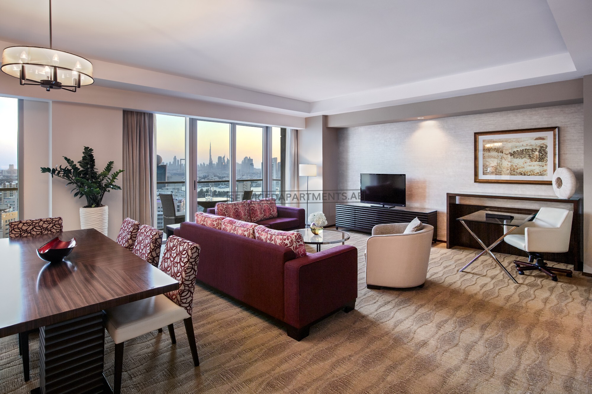 2-Bedrooms Serviced Hotel Apartments for Rent in Dubai