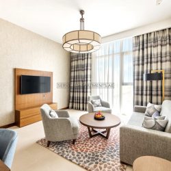 Furnished 2 Bedroom Hotel Apartment in Staybridge Suites Dubai Al Maktoum