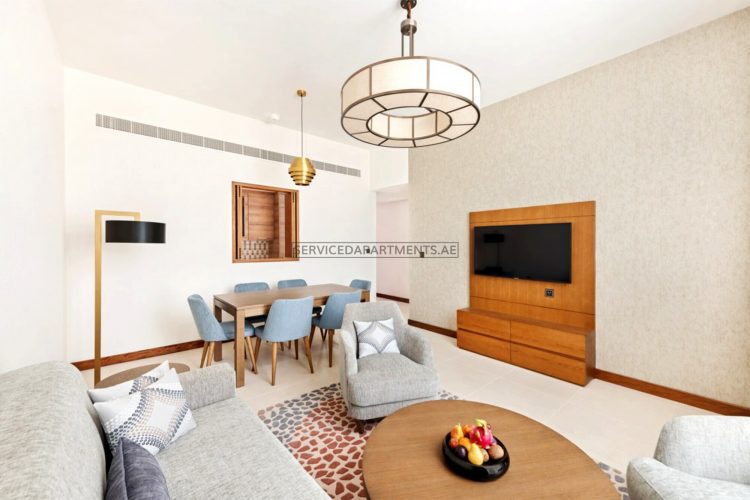 Furnished 1 Bedroom Hotel Apartment in Staybridge Suites Dubai Al Maktoum