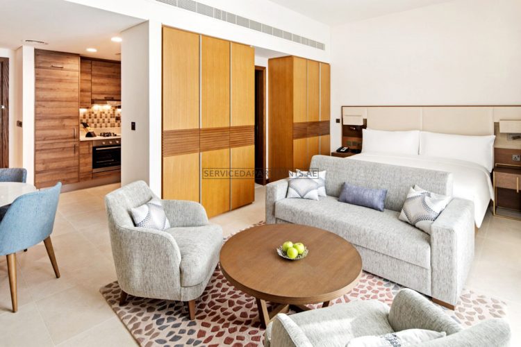 Furnished Studio Hotel Apartment in Staybridge Suites Dubai Al Maktoum