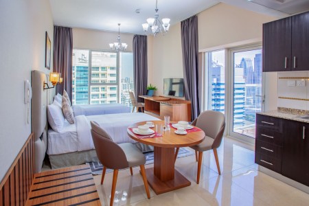 Furnished Studio Hotel Apartment in Royal Regency Marina