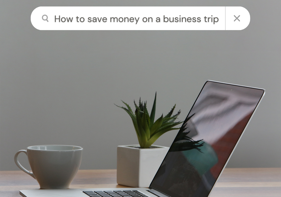 save money on a business trip