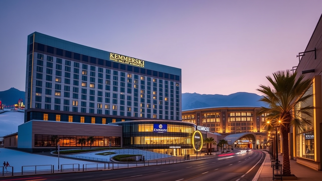 Kempinski Hotel Mall of the Emirates and Ski Dubai exterior