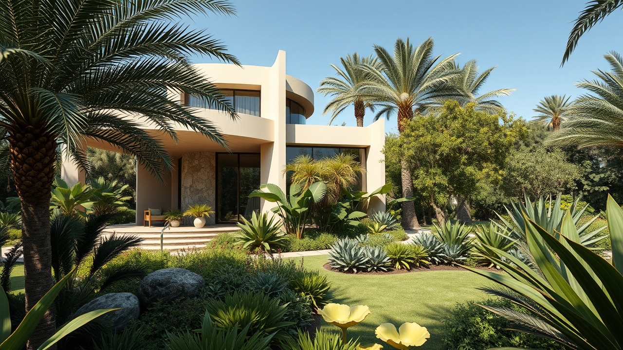 Eco-luxury villa in Al Barari Dubai