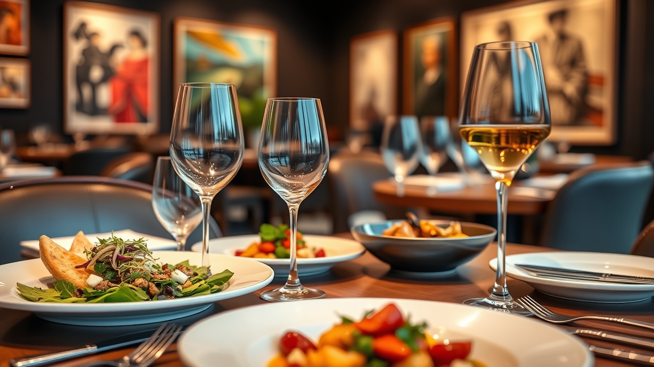 Fine dining experience in the DIFC Gate Village