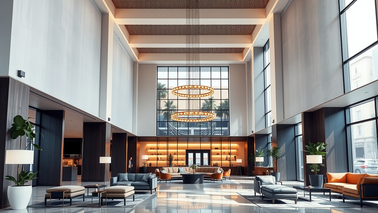 Vonder co-living lobby in City Walk Dubai