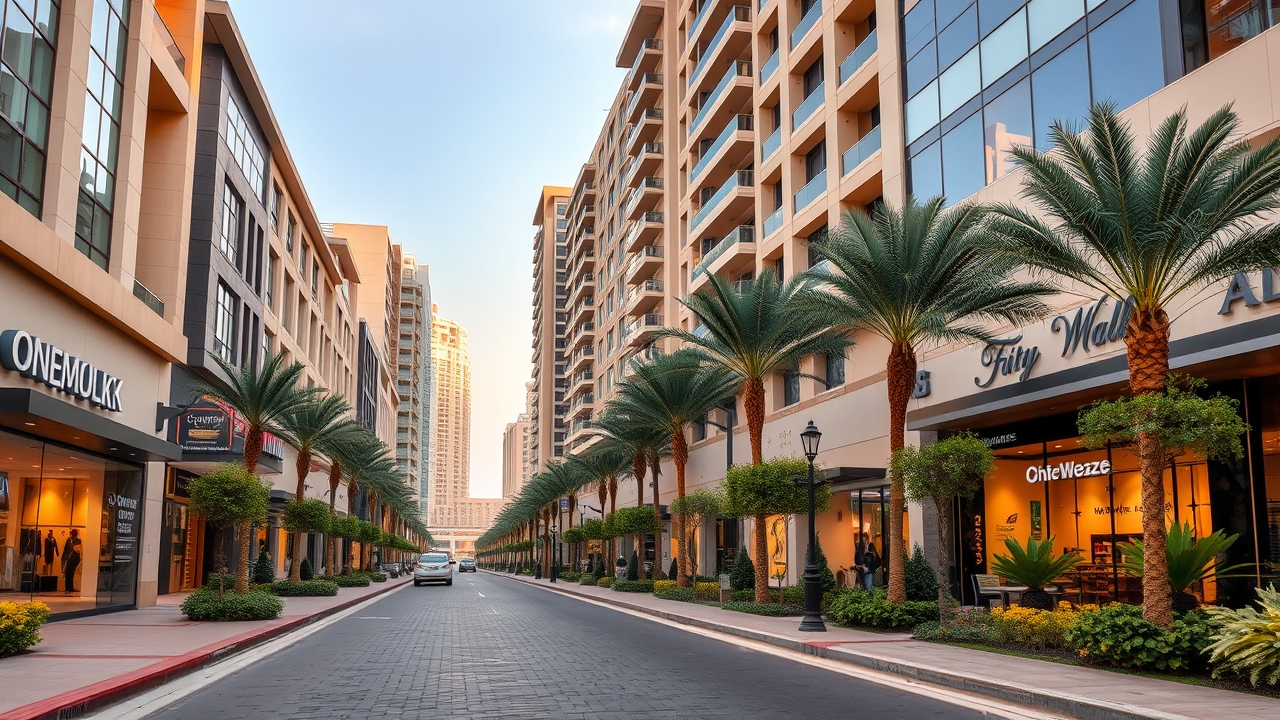 City Walk Dubai residential and retail district