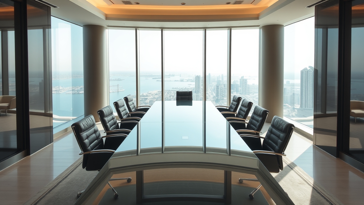Business meeting room Dubai