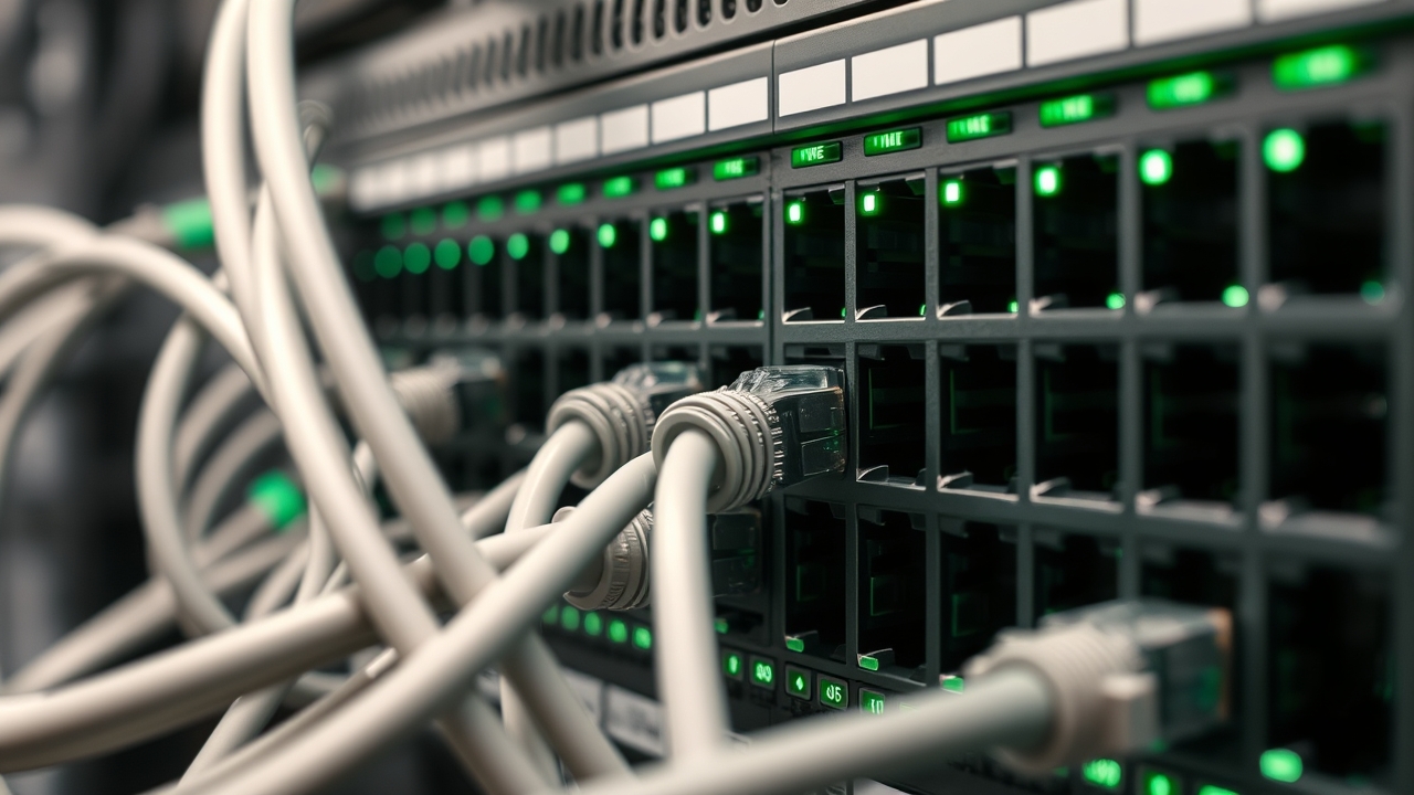 Professional networking hardware and cables